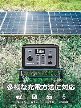 ポータブル電源 小型 256Wh 300Wリン酸鉄家庭用蓄電池 瞬間最大600W Amazon.co.jp: ポータブル電源 小型 256Wh 300Wリン酸鉄家庭用